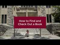 Thumbnail for How to Find and Check Out a Book 