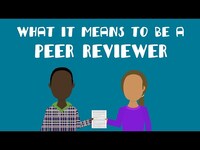 Thumbnail for What It Means to Be a Peer Reviewer
